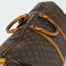 LOUIS VUITTON Monogram Keepall Bandouliere 60 Boston Bag M41412 LV Auth 161133-6