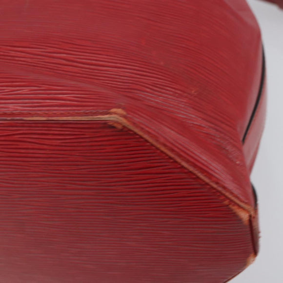 LOUIS VUITTON Epi Sac Depaule GM Shoulder Bag Red M80197 LV Auth 161138