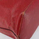 LOUIS VUITTON Epi Sac Depaule GM Shoulder Bag Red M80197 LV Auth 161138-16