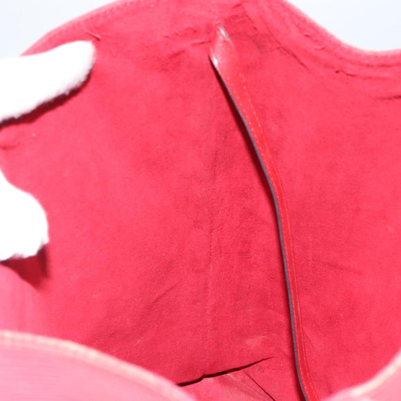 LOUIS VUITTON Epi Sac Depaule GM Shoulder Bag Red M80197 LV Auth 161138