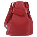 LOUIS VUITTON Epi Sac Depaule GM Shoulder Bag Red M80197 LV Auth 161138-13