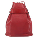 LOUIS VUITTON Epi Sac Depaule GM Shoulder Bag Red M80197 LV Auth 161138-2