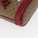 GUCCI Micro GG Supreme Doraemon Shoulder Bag PVC Beige Gold 647801 Auth 161141SM-10