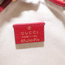 GUCCI Micro GG Supreme Doraemon Shoulder Bag PVC Beige Gold 647801 Auth 161141SM-16