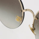 Miu Miu Sunglasses metal Gold Tone Auth 161156-9