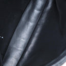 BALLY Chain Shoulder Bag Leather Black Gold Auth 161159-11