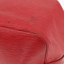 LOUIS VUITTON Epi Petit Noe Shoulder Bag Red M44107 LV Auth 161161-9