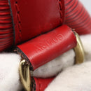 LOUIS VUITTON Epi Petit Noe Shoulder Bag Red M44107 LV Auth 161161-12