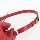 LOUIS VUITTON Epi Petit Noe Shoulder Bag Red M44107 LV Auth 161161-8