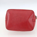 LOUIS VUITTON Epi Petit Noe Shoulder Bag Red M44107 LV Auth 161161-5
