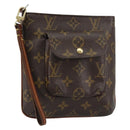 LOUIS VUITTON Monogram Partition Pouch M51901 LV Auth 161165-1