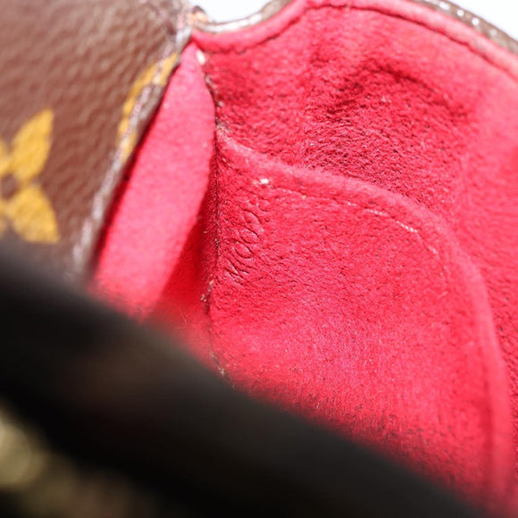 LOUIS VUITTON Monogram Partition Pouch M51901 LV Auth 161165