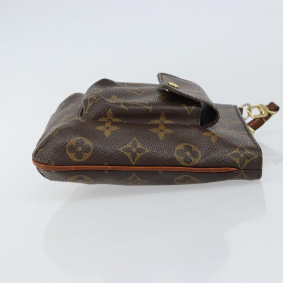 LOUIS VUITTON Monogram Partition Pouch M51901 LV Auth 161165