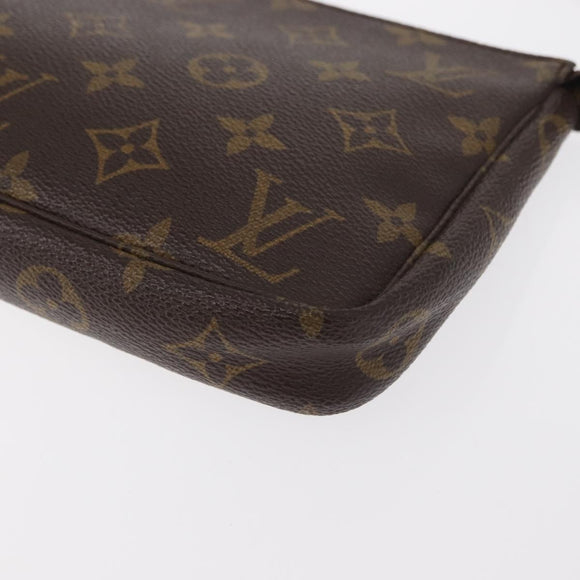 LOUIS VUITTON Monogram Pochette Accessoires Pouch M51980 LV Auth 161166