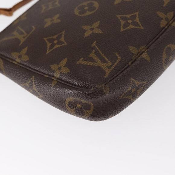 LOUIS VUITTON Monogram Pochette Accessoires Pouch M51980 LV Auth 161166