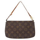 LOUIS VUITTON Monogram Pochette Accessoires Pouch M51980 LV Auth 161166-2