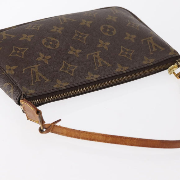 LOUIS VUITTON Monogram Pochette Accessoires Pouch M51980 LV Auth 161166