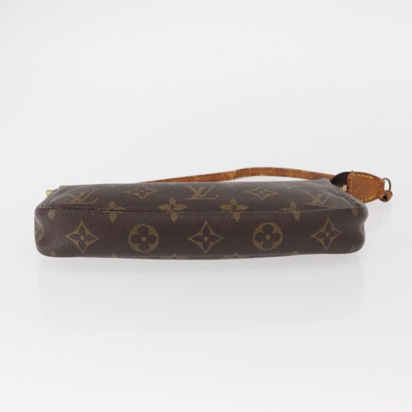 LOUIS VUITTON Monogram Pochette Accessoires Pouch M51980 LV Auth 161166