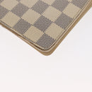 LOUIS VUITTON Damier Azur Agenda MM Day Planner Cover R20707 LV Auth 161167-15