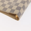 LOUIS VUITTON Damier Azur Agenda MM Day Planner Cover R20707 LV Auth 161167-16