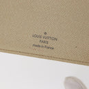 LOUIS VUITTON Damier Azur Agenda MM Day Planner Cover R20707 LV Auth 161167-18