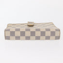 LOUIS VUITTON Damier Azur Agenda MM Day Planner Cover R20707 LV Auth 161167-4