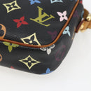 LOUIS VUITTON Monogram Multicolor Lift Shoulder Bag Black M40056 LV Auth 161169-10