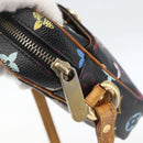 LOUIS VUITTON Monogram Multicolor Lift Shoulder Bag Black M40056 LV Auth 161169-14