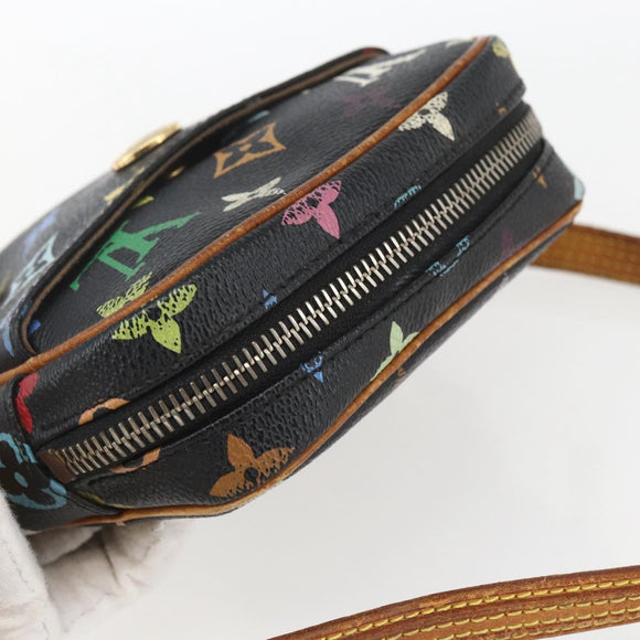 LOUIS VUITTON Monogram Multicolor Lift Shoulder Bag Black M40056 LV Auth 161169