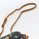 LOUIS VUITTON Monogram Multicolor Lift Shoulder Bag Black M40056 LV Auth 161169-8