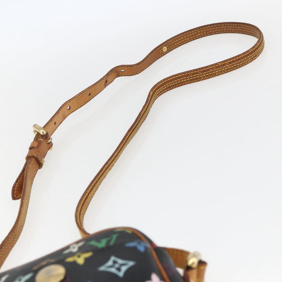 LOUIS VUITTON Monogram Multicolor Lift Shoulder Bag Black M40056 LV Auth 161169
