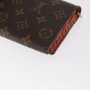 LOUIS VUITTON Monogram Trunk Portefeuille Sarah Long Wallet M60415 Auth 161177-16