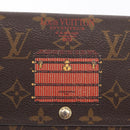 LOUIS VUITTON Monogram Trunk Portefeuille Sarah Long Wallet M60415 Auth 161177-17