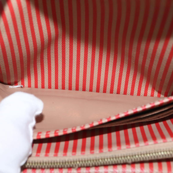 LOUIS VUITTON Monogram Trunk Portefeuille Sarah Long Wallet M60415 Auth 161177