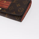 LOUIS VUITTON Monogram Trunk Portefeuille Sarah Long Wallet M60415 Auth 161177-14