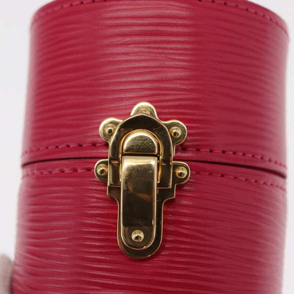 LOUIS VUITTON Epi Travel Case 100ml Accessory Case Pink LS0219 LV Auth 161179SAV