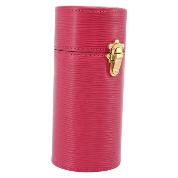 LOUIS VUITTON Epi Reisetui 100ml Accessoiretas Roze LS0219 LV Auth 161179SAV