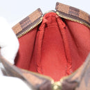 LOUIS VUITTON Damier Ebene Trousse Makeup Pouch N51982 LV Auth 161180V-19