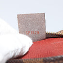 LOUIS VUITTON Damier Ebene Trousse Makeup Pouch N51982 LV Auth 161180V-20