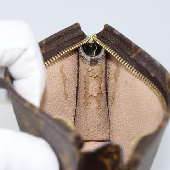 LOUIS VUITTON Monogram Poche Toilette 15 Pouch M47546 LV Auth 161181