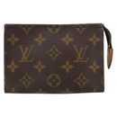 LOUIS VUITTON Monogram Poche Toilette 15 Pouch M47546 LV Auth 161181-13