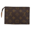 LOUIS VUITTON Monogram Poche Toilette 15 Pouch M47546 LV Auth 161181-2