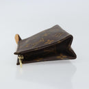 LOUIS VUITTON Monogram Poche Toilette 15 Pouch M47546 LV Auth 161181-4