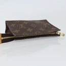 LOUIS VUITTON Monogram Poche Toilette 15 Pouch M47546 LV Auth 161181-5