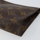 LOUIS VUITTON Monogram Poche Toilette 15 Pouch M47546 LV Auth 161181-7