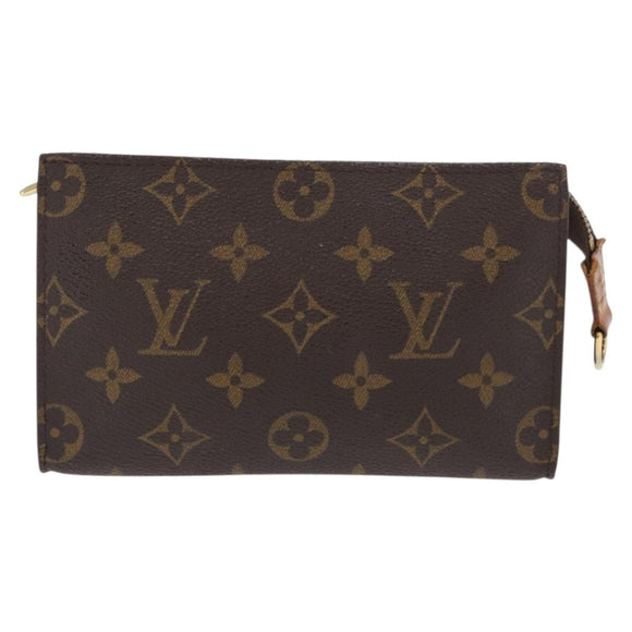 LOUIS VUITTON Monogram Bucket PM Accessory Pouch LV Auth 161182