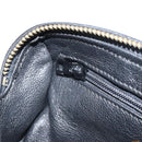 CHANEL Matelasse Pouch Velor Black Gold CC Auth 161194V-20