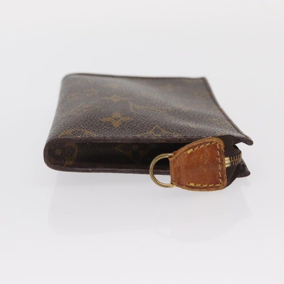 LOUIS VUITTON Monogram Bucket PM Accessory Pouch LV Auth 161197