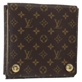 LOUIS VUITTON Monogram Jewelry Case Jewelry Box LV Auth 161203