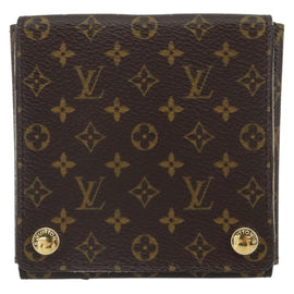 LOUIS VUITTON Monogram Jewelry Case Jewelry Box LV Auth 161203 - 0